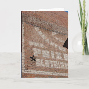 Ghost Sign in Brighton, Iowa Kaart