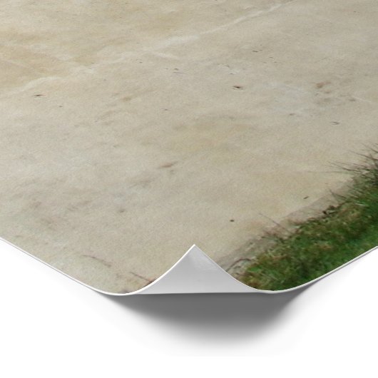 Ghost Sign in Brighton, Iowa Poster (Hoek)