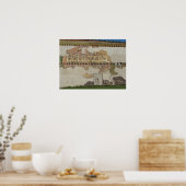 Ghost Sign in Brighton, Iowa Poster (Keuken)