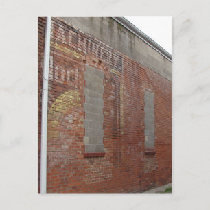 Ghost Sign Washington, Iowa Briefkaart