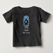 Ghost Silent But Close – Dark Blue T-Shirt (Voorkant)