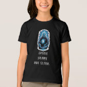 Ghost Silent But Close Tri-Blend Shirt (Voorkant)