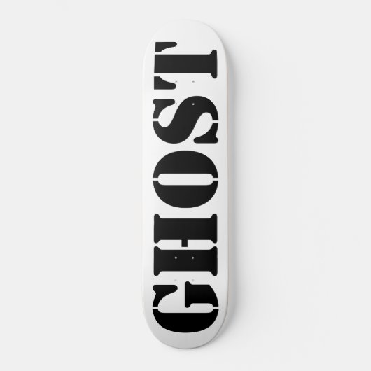 GHOST Skateboard (Voorkant)