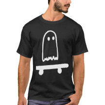 Ghost Skateboard Lazy Halloween Costume Funny