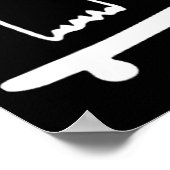 Ghost Skateboard Lazy Halloween Kostuum Leuk Skate Poster (Hoek)