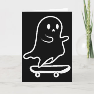 Ghost Skateboard Lui Halloween Kostuum Grappige Sk Kaart