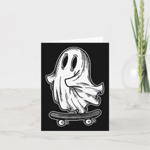 Ghost Skateboarder Blackwork Kaart