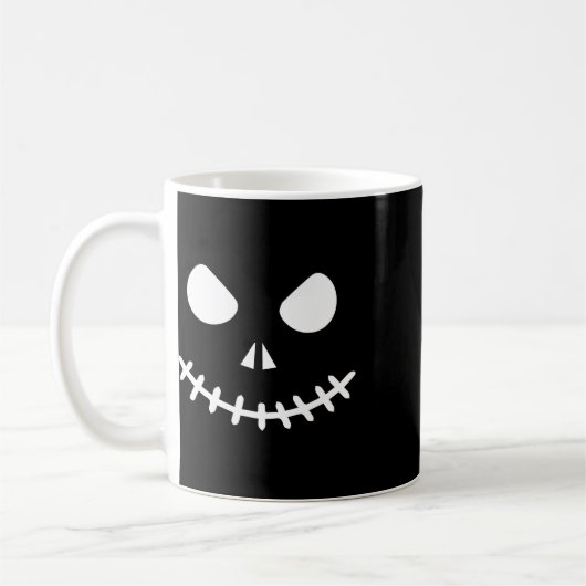 Ghost Skeleton Halloween Koffiemok (Links)