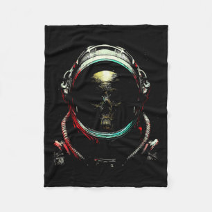 Ghost Skeleton - Spooky Skull Halloween Kostuum Fleece Deken