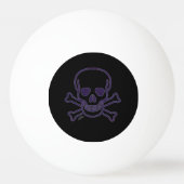 Ghost Skull 3 sterren ping pong bal Pingpongbal (Voorkant)
