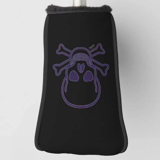 Ghost Skull golfafdekking Golfheadcover (Draai 90)
