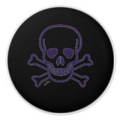 Ghost Skull keramische knop (Voorkant)