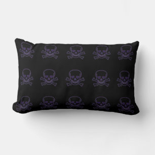 Ghost Skull lumbar kussens veel schedels