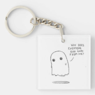 Ghost Sleutelhanger