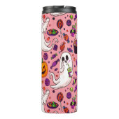Ghost Snoep Halloween Schattige voor Spooky Sweet Thermosbeker (Achterkant)