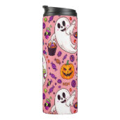 Ghost Snoep Halloween Schattige voor Spooky Sweet Thermosbeker (Geroteerd rechts)