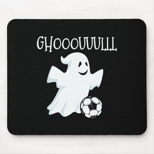 Ghost Soccer Halloween Muismat (Voorkant)