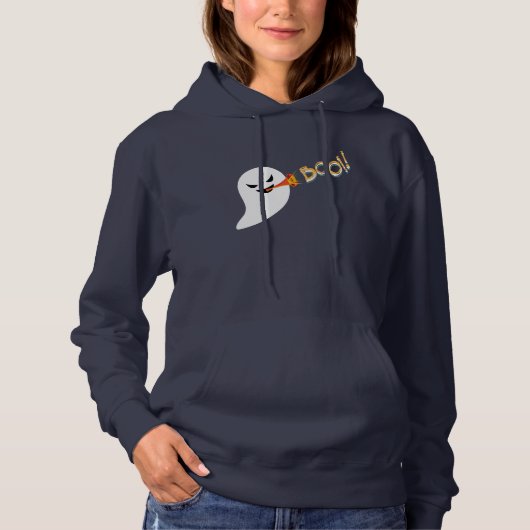 Ghost-spelen en zingen-boe hoodie (Voorkant)
