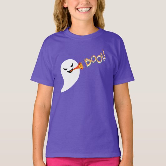 Ghost-spelen en zingen-boe t-shirt (Voorkant)