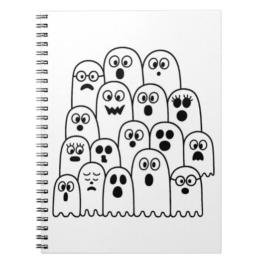 Ghost Spiral Photo Notitieboek (Voorkant)