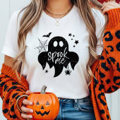 Ghost Spook Me Halloween Tri-Blend Shirt
