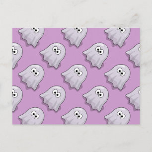 Ghost - Spooky Haunted Briefkaart