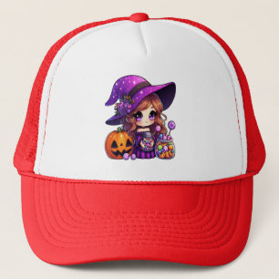Ghost Spooky Mama Retro Halloween  Design Trucker Pet