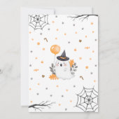 Ghost Spooky One Halloween Verjaardag Kaart (Achterkant)