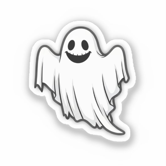 Ghost sticker (Voorkant)