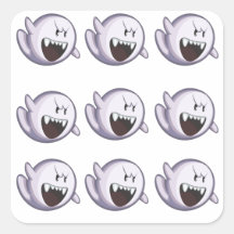 Ghost Sticker Square