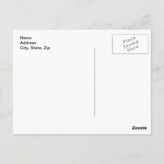 Ghost Stories  Briefkaart (Achterkant)