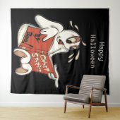 Ghost Stories Halloween Achtergrond Wandkleed (In Situ (horizontaal))