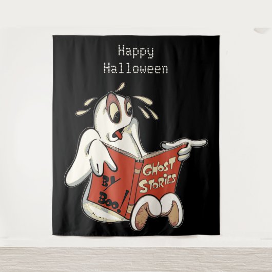 Ghost Stories Halloween Achtergrond Wandkleed (Voorkant)