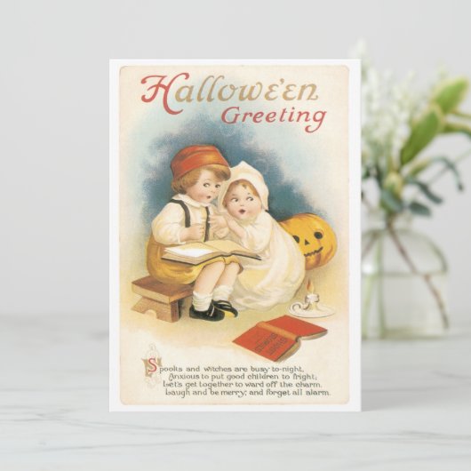  Ghost Stories Halloween Kaart (Staand voorkant)