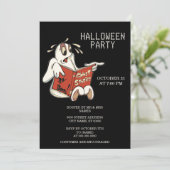 Ghost Stories Halloween Party Invitation Kaart (Staand voorkant)