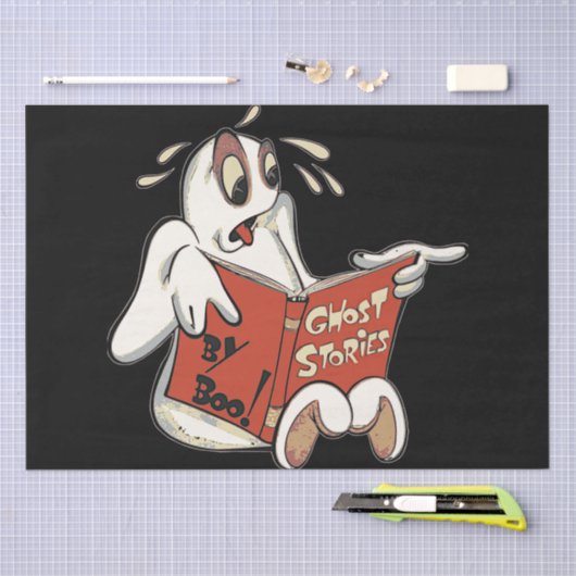 Ghost Stories Halloween Tissue Paper Tissuepapier (Craft)