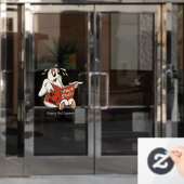 Ghost Stories Halloween Window Cling Raamsticker (Kantoordeur)