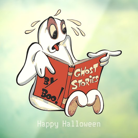 Ghost Stories Halloween Window Cling Raamsticker (Vel 3)