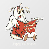 Ghost Stories Halloween Window Cling Raamsticker (Vel)