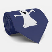 Ghost-Stropdas in blauw Stropdas (Opgerold)