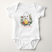 Ghost Summerween Zomer Halloween Romper (Voorkant)