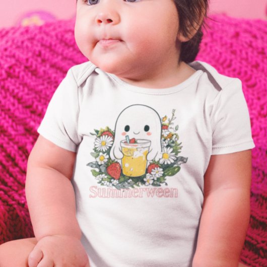 Ghost Summerween Zomer Halloween Romper