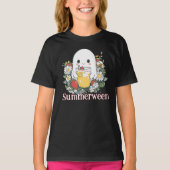 Ghost Summerween Zomer Halloween T-shirt (Voorkant)
