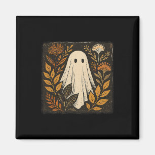 Ghost T-shirt Herfst Autumn Vibes Graphic Whimsica Magneet