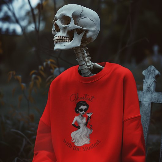 Ghost-test met het mooiste Halloween-sweatshirt Trui