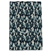 Ghost-Theme Halloween Party Medium Cadeauzakje (Voorkant)