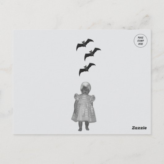 Ghost Toddler Briefkaart (Achterkant)