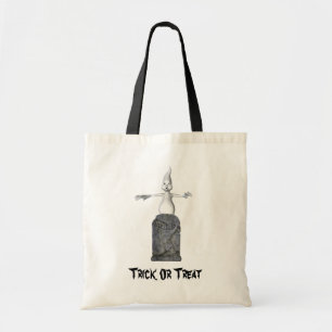Ghost Tombstone Halloween Funny Canvas tas