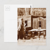 Ghost Town afbeelding uit Utah Briefkaart (Voorkant / Achterkant)