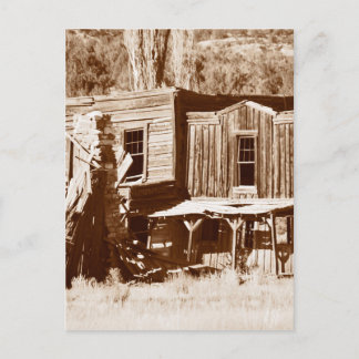 Ghost Town afbeelding uit Utah Briefkaart